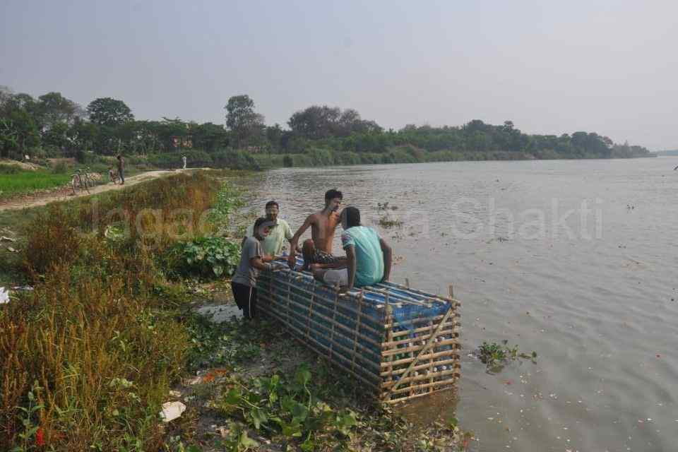 India first time empty Plastic Bottles Boat Expedition Mayapur to Kolkata - 2015